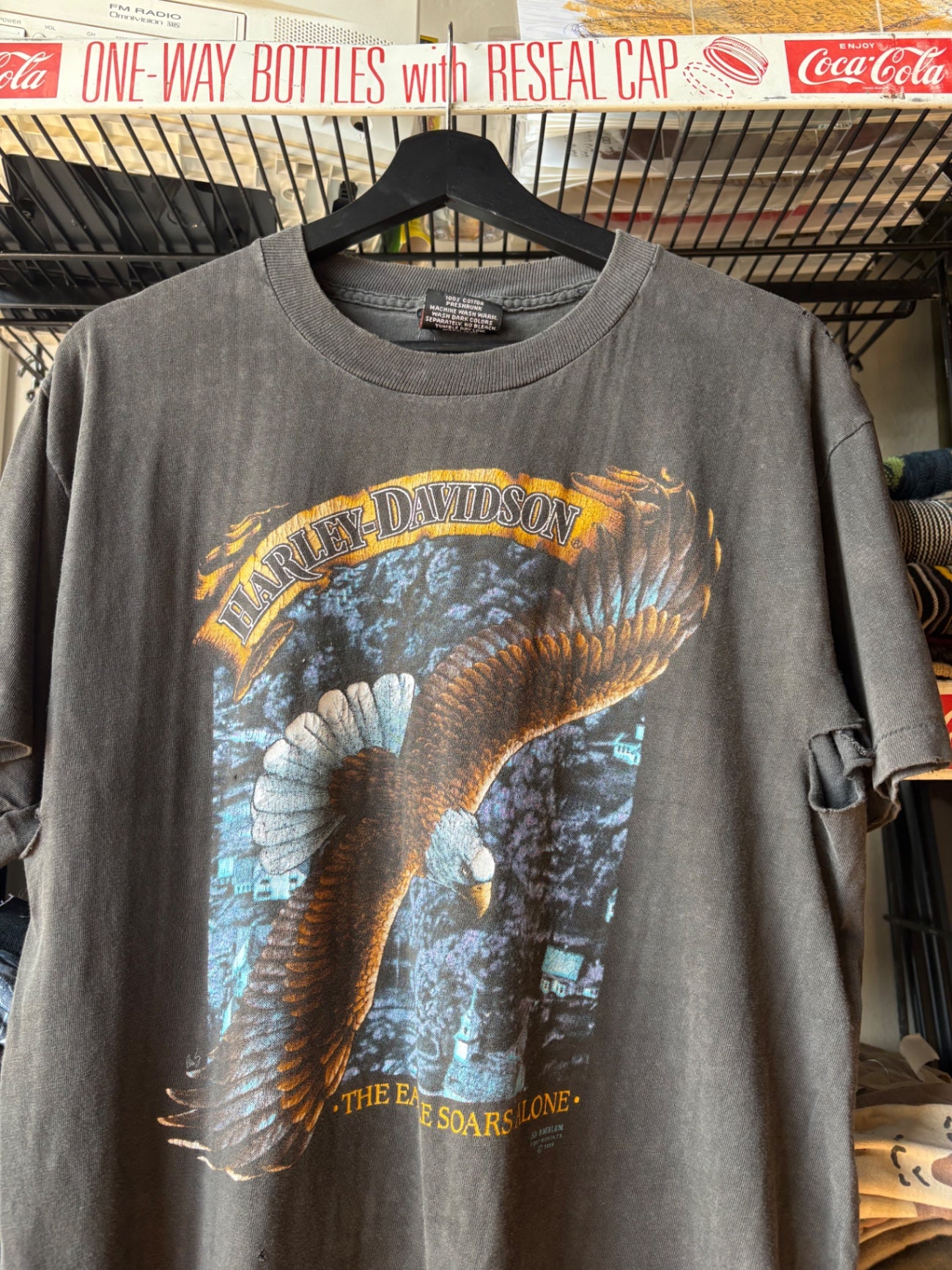 80s Harley 3D eblem size L