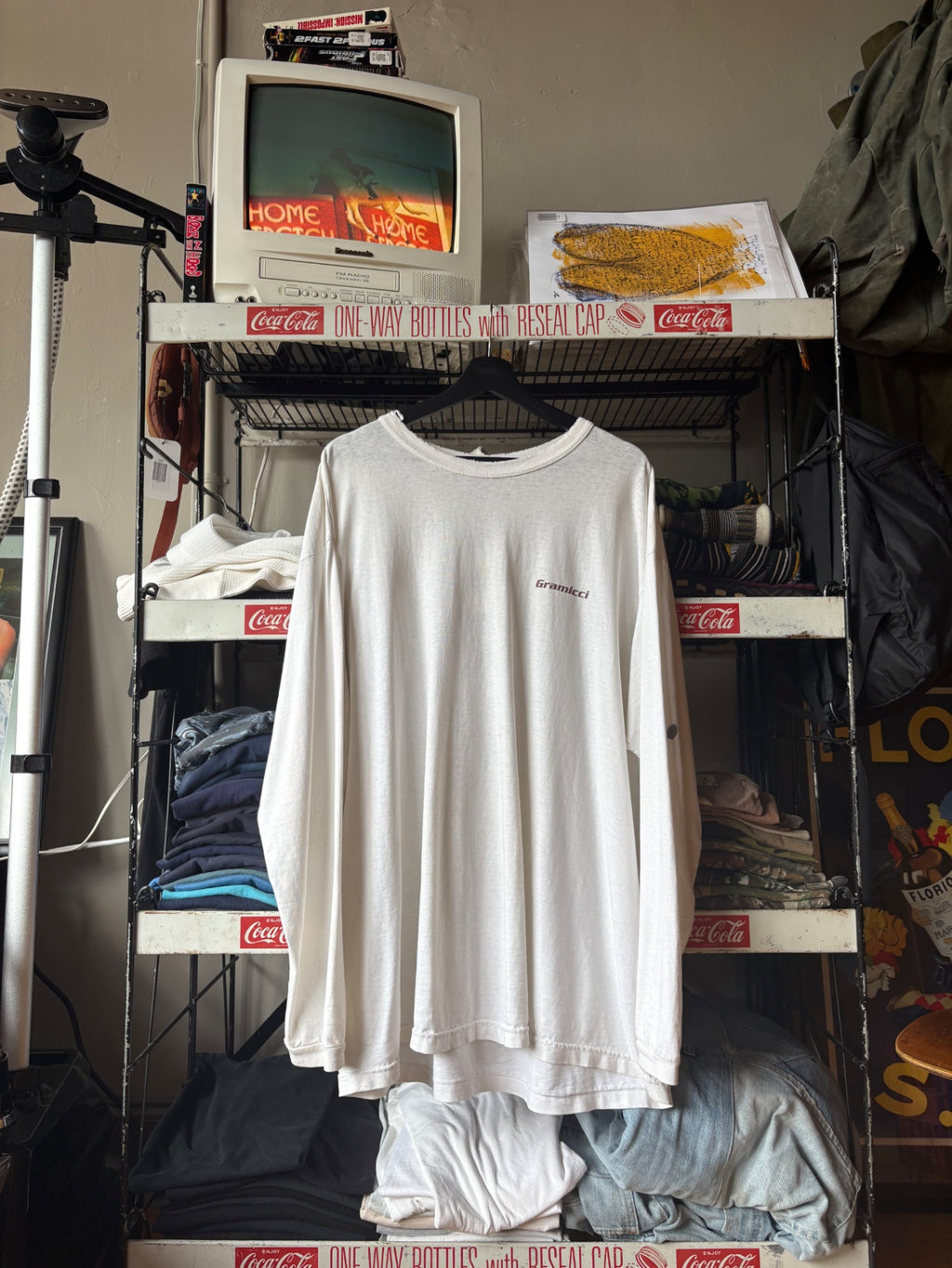 White Gramicci Long Sleeve XXL