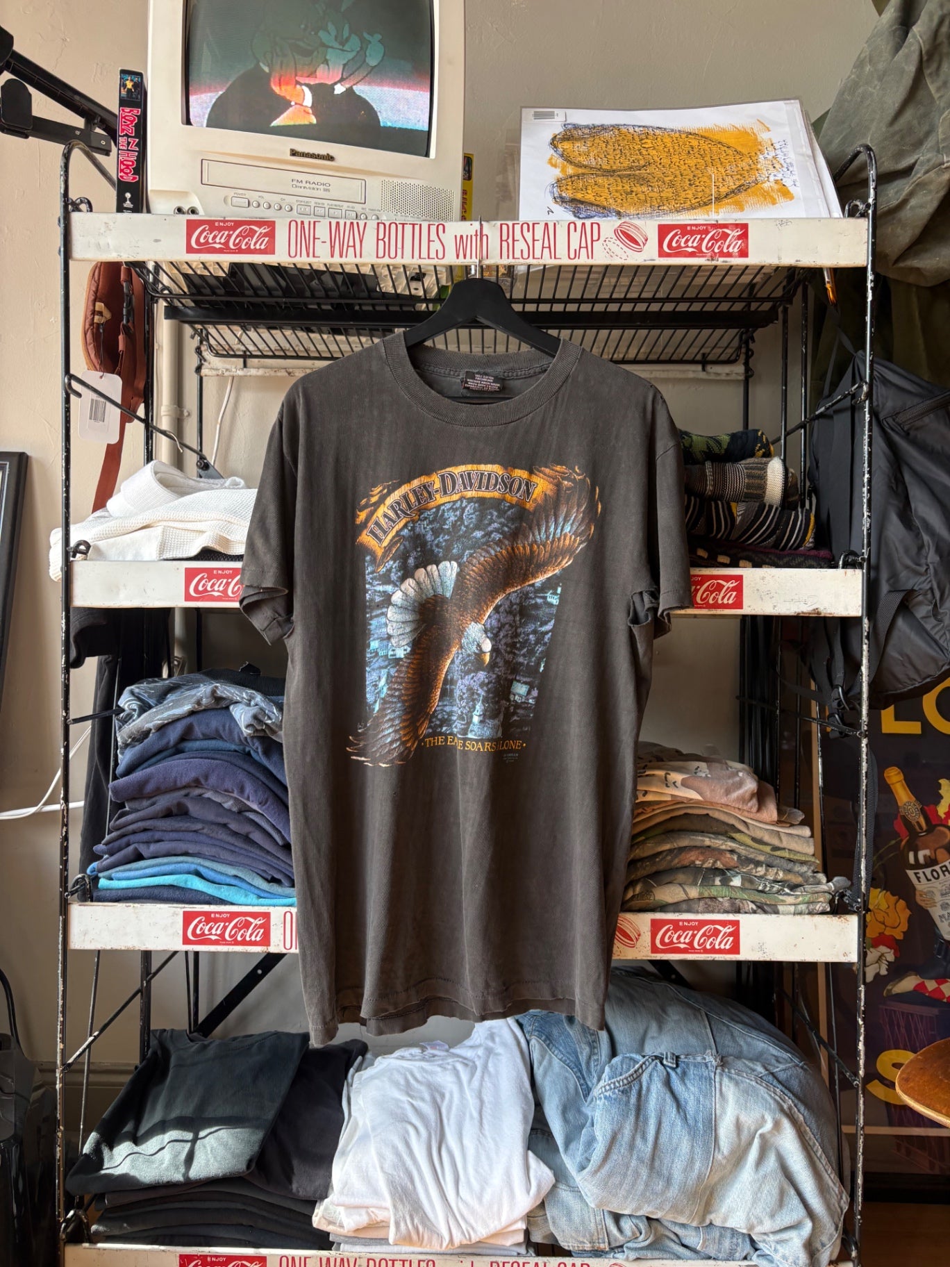 80s Harley 3D eblem size L