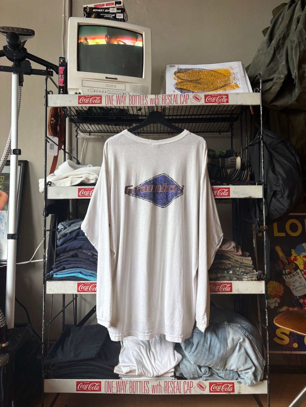 White Gramicci Long Sleeve XXL