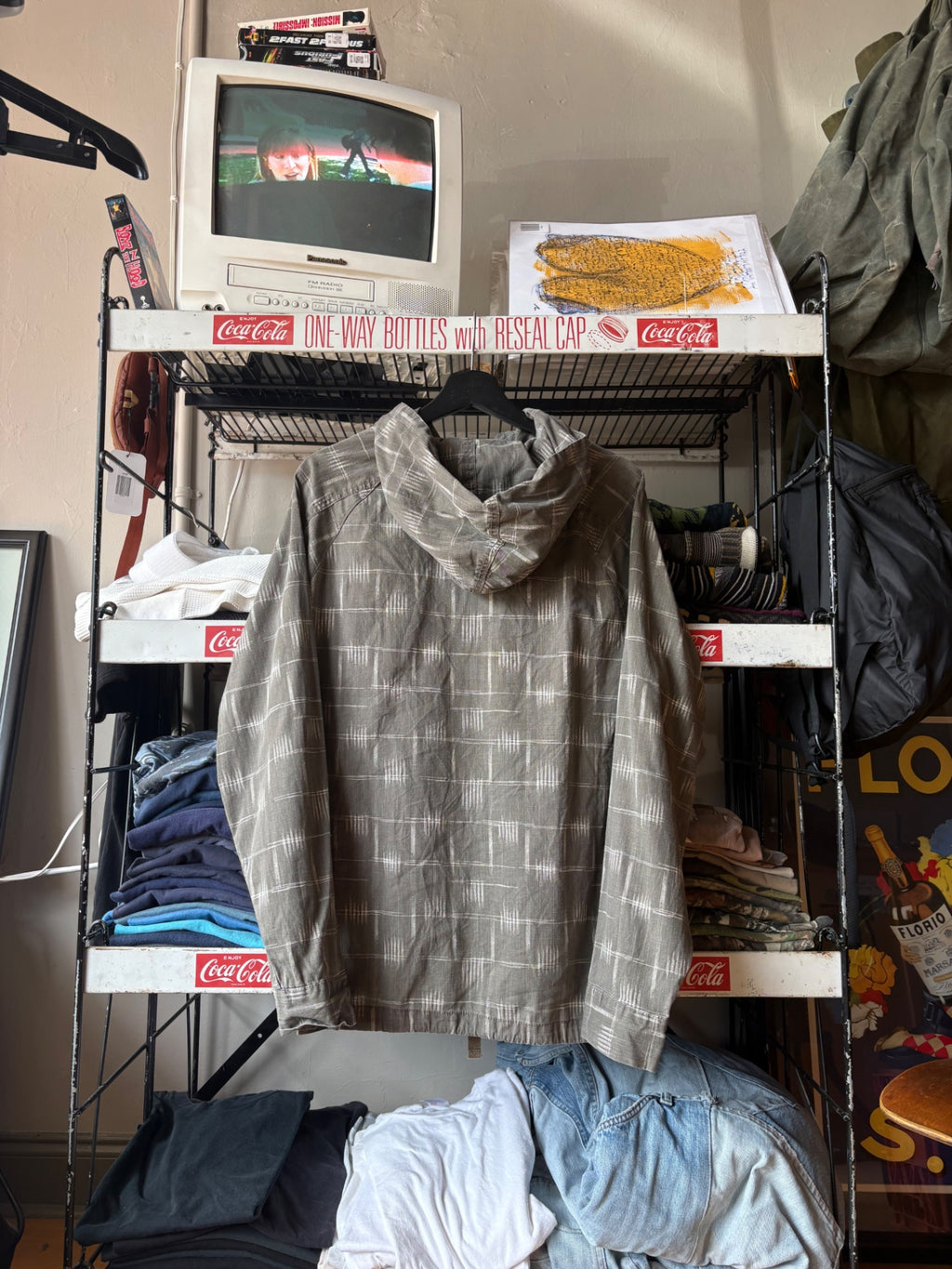 Button up anorak size M
