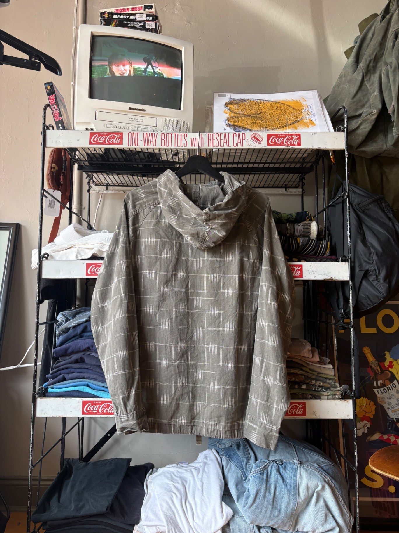 Button up anorak size M