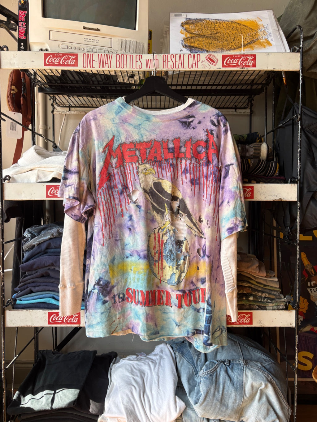 Tie Dye Metallica 1994 Summer Tour XXL