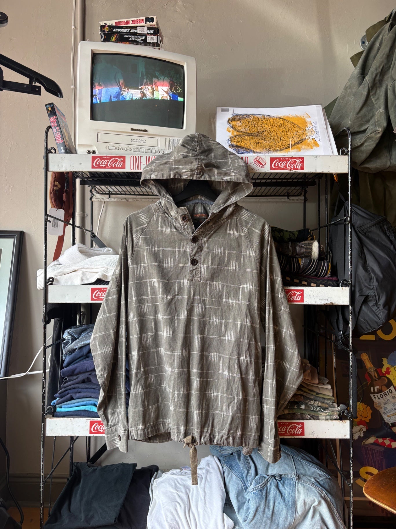 Button up anorak size M