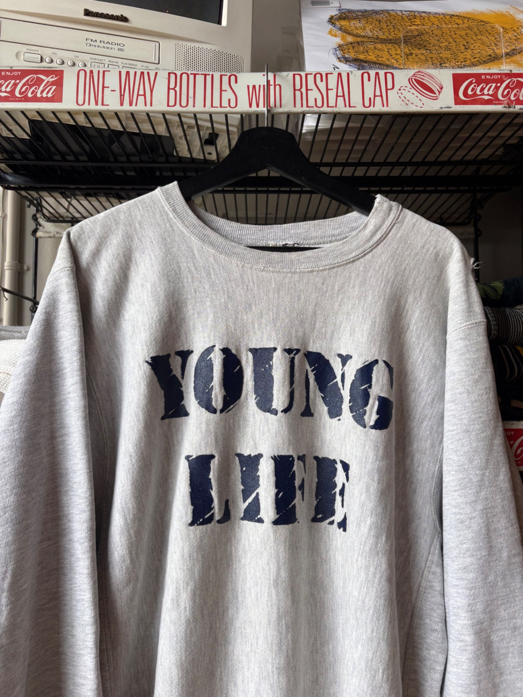80s Young Life Reverse Weave