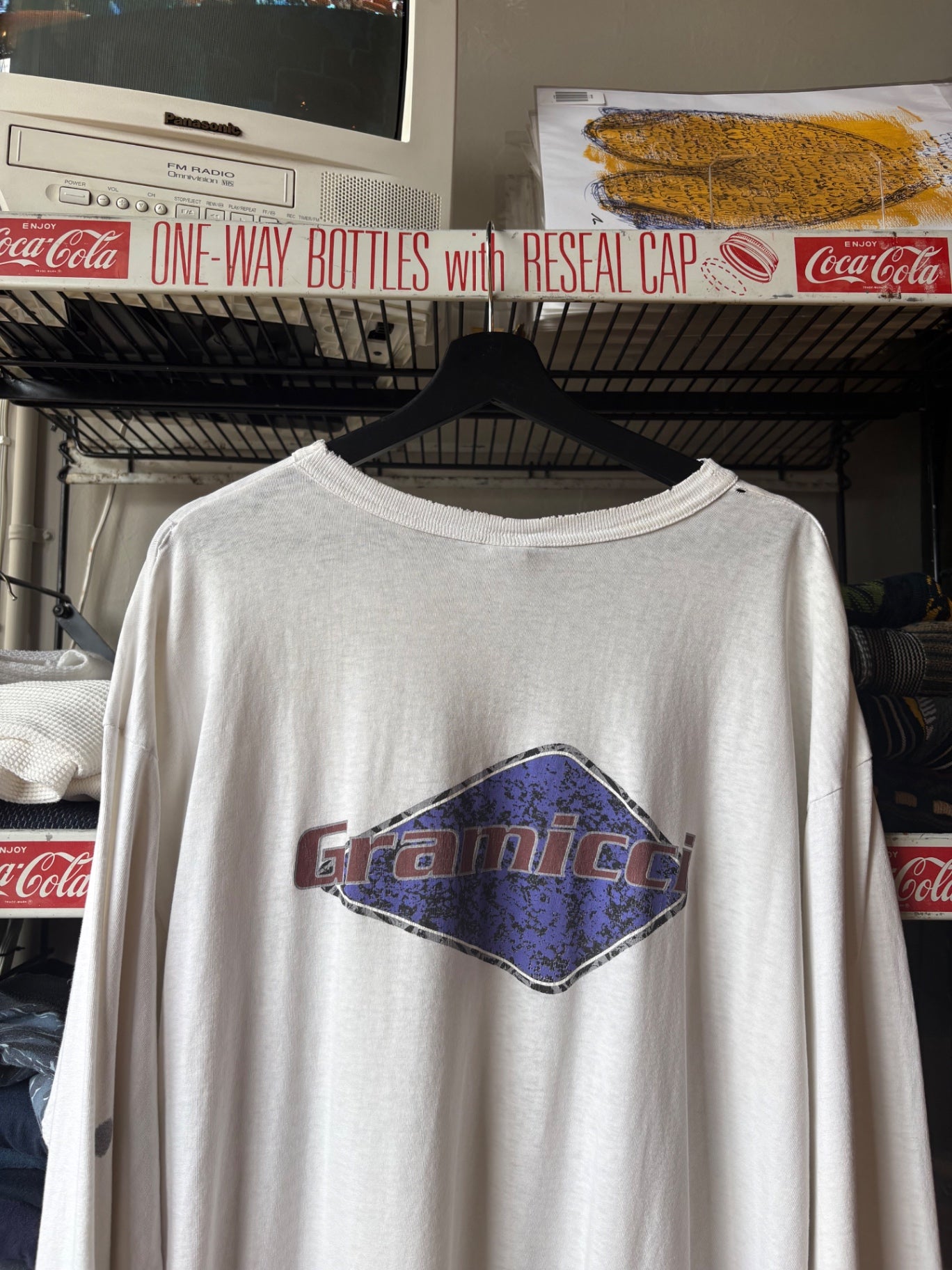 White Gramicci Long Sleeve XXL