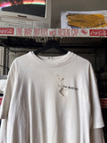 Trashed White Beatles tee