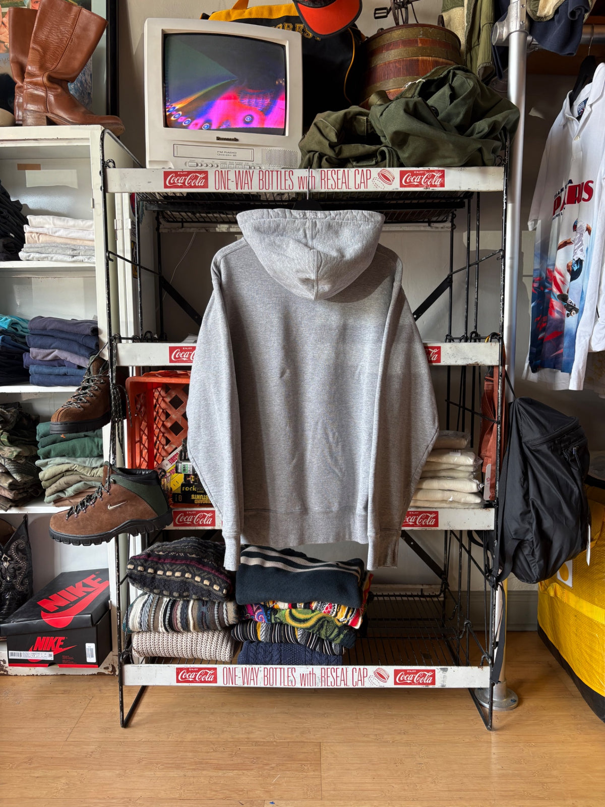 Grey Supreme Marvin Gaye hoodie Size M