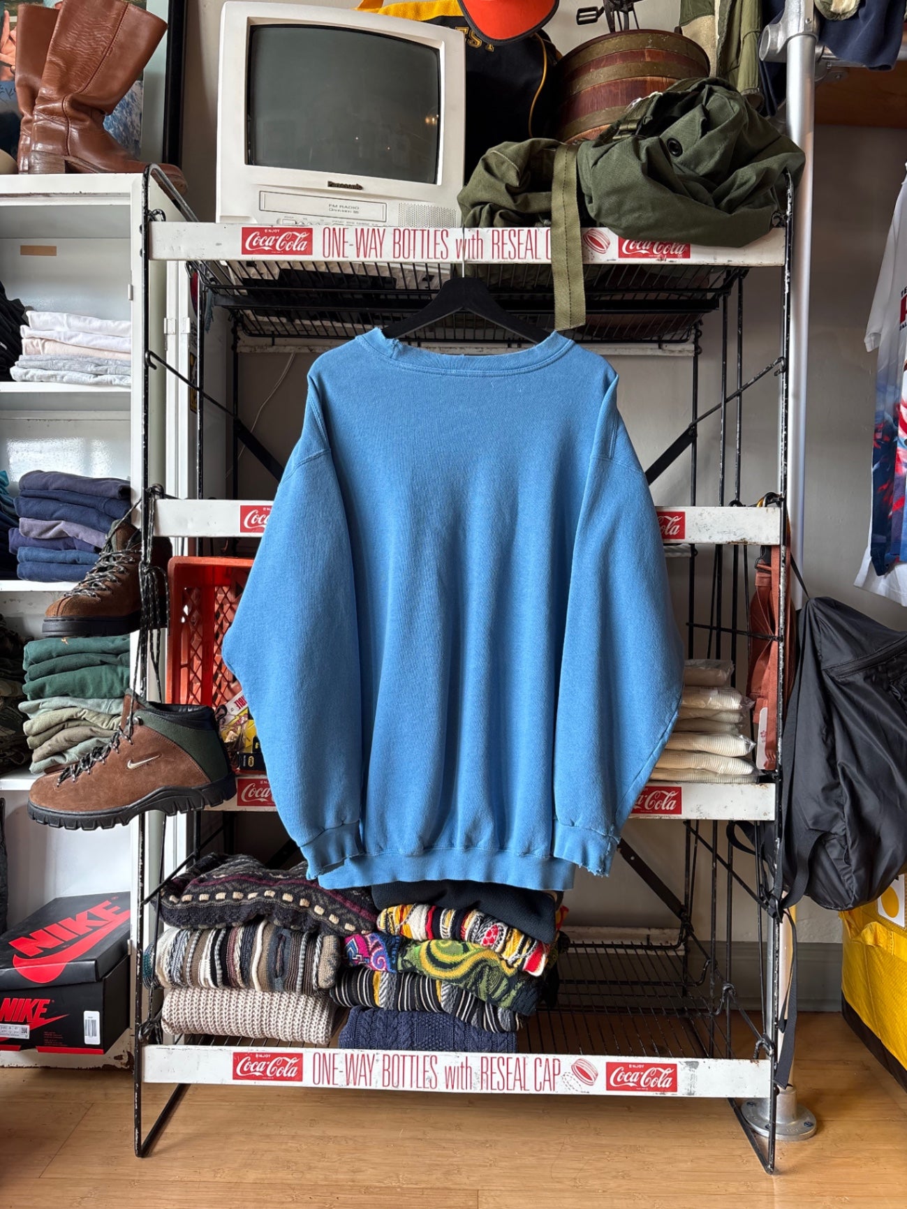 Blue Nike Crewneck