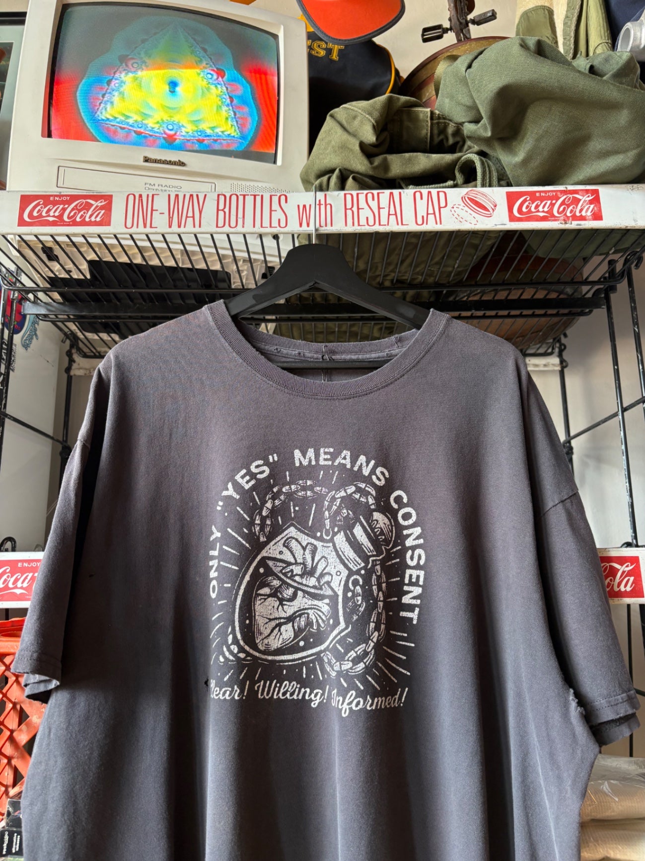 Only Yes Means Consent Graphic tee
