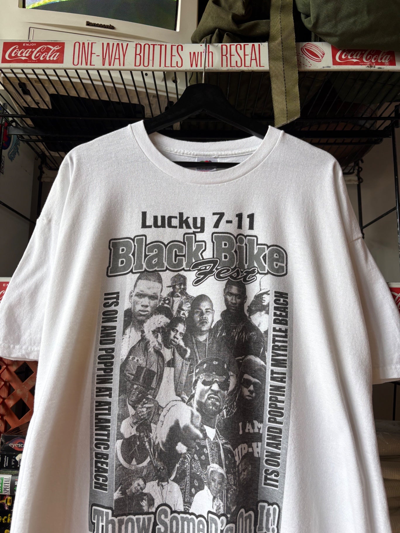 Black Bike Week Rap tee