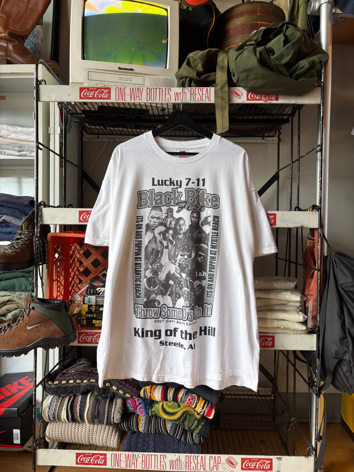 Black Bike Week Rap tee