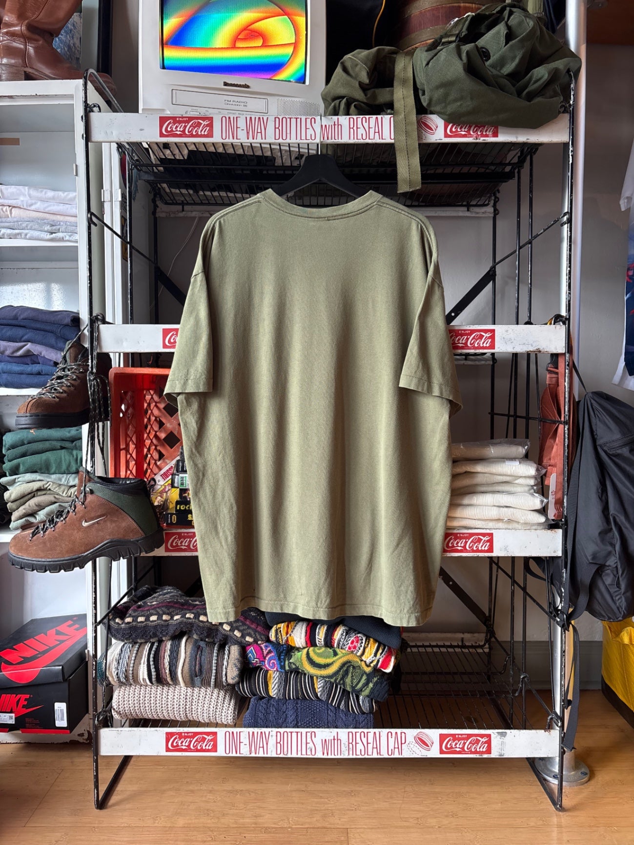 Green Stussy 2003 Tee