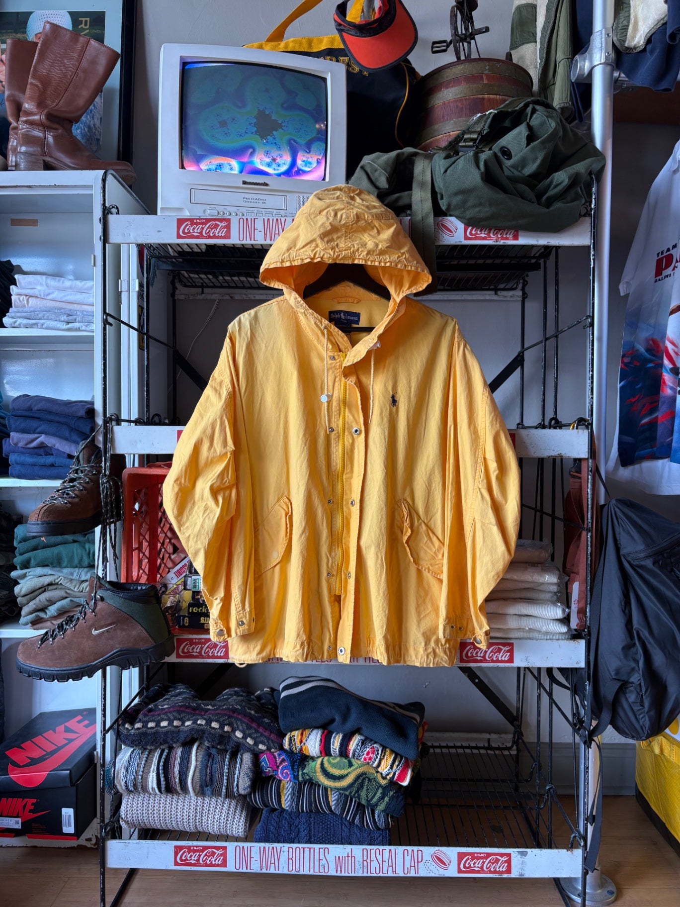 Polo Ralph Lauren Yellow Parka