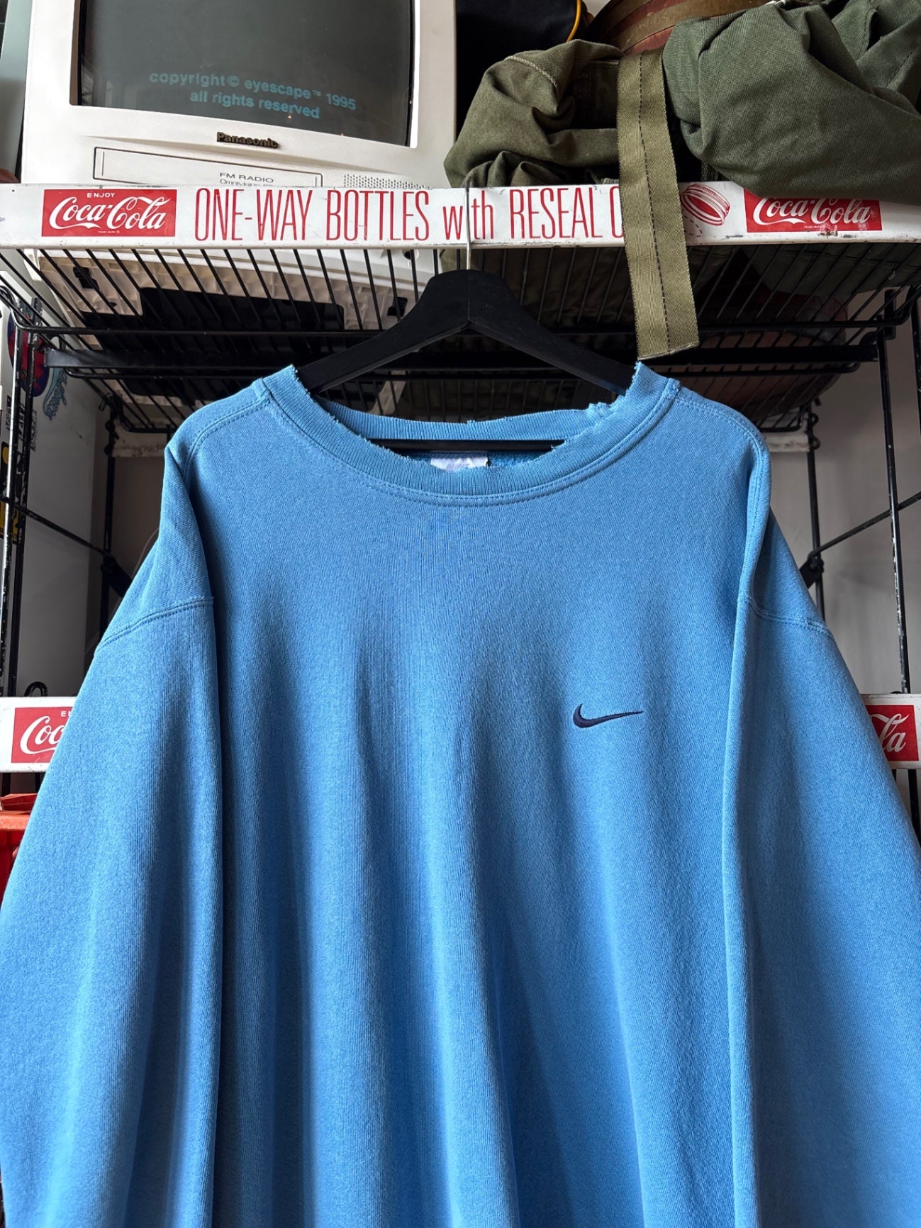 Blue Nike Crewneck