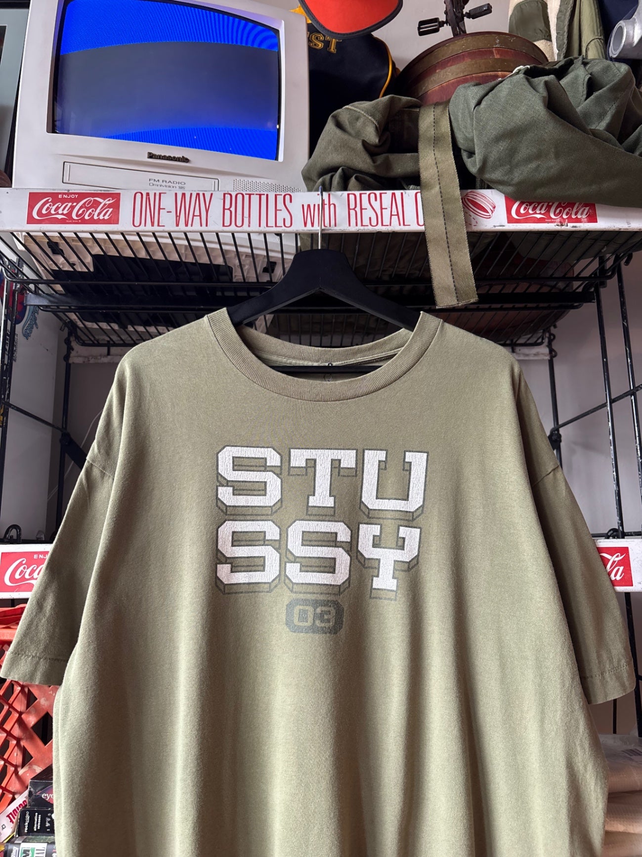 Green Stussy 2003 Tee