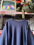 1980's Lands End Champion Reverse Weave Navy