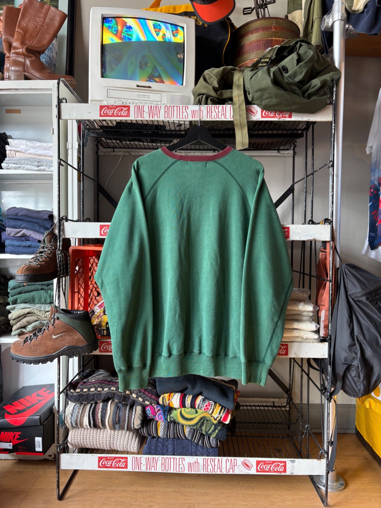 Polo Ralph Lauren Green Crest crewneck