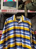 Polo Ralph Lauren Striped Blue/ Yellow Twill Button Up