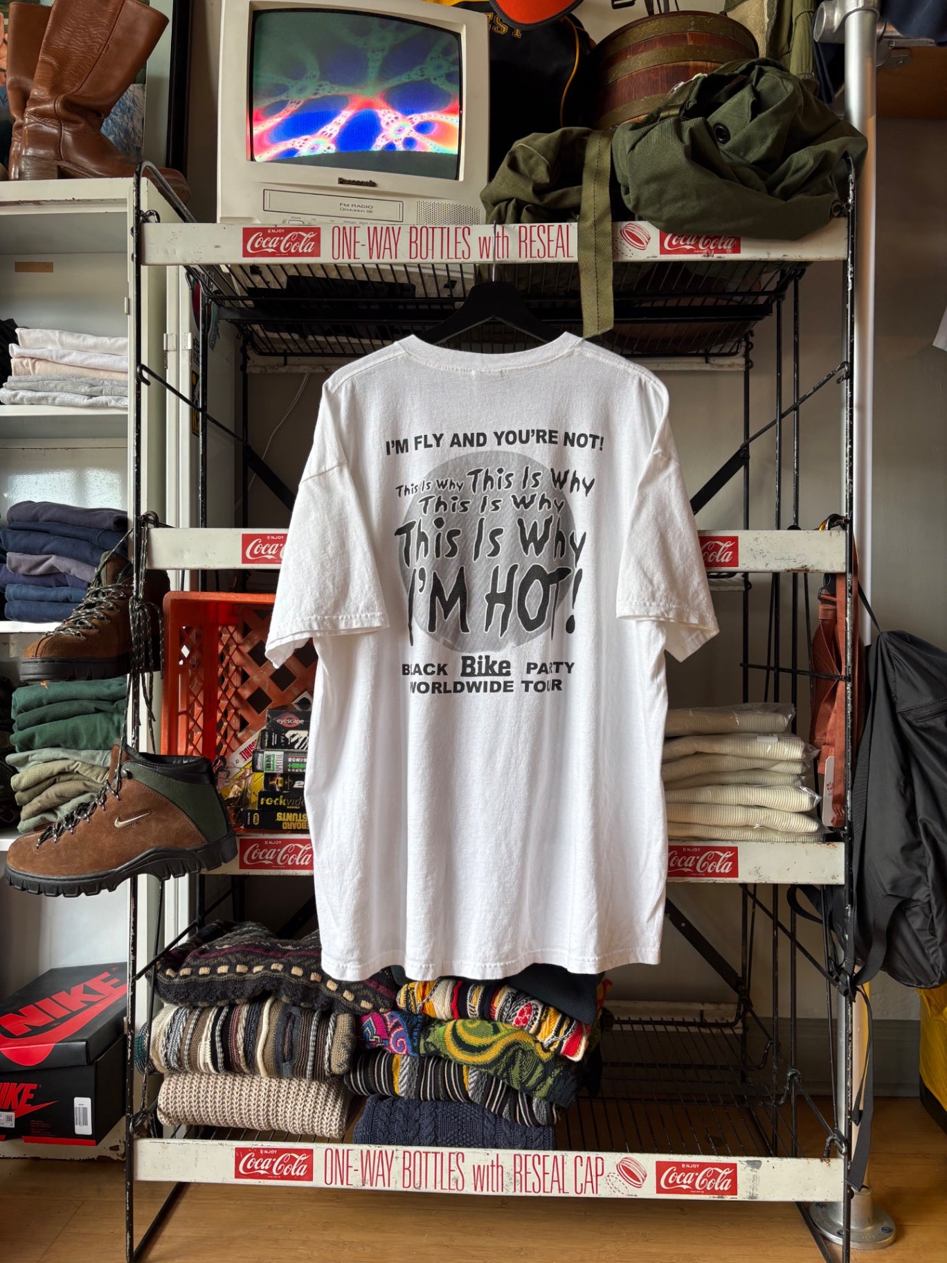 Black Bike Week Rap tee