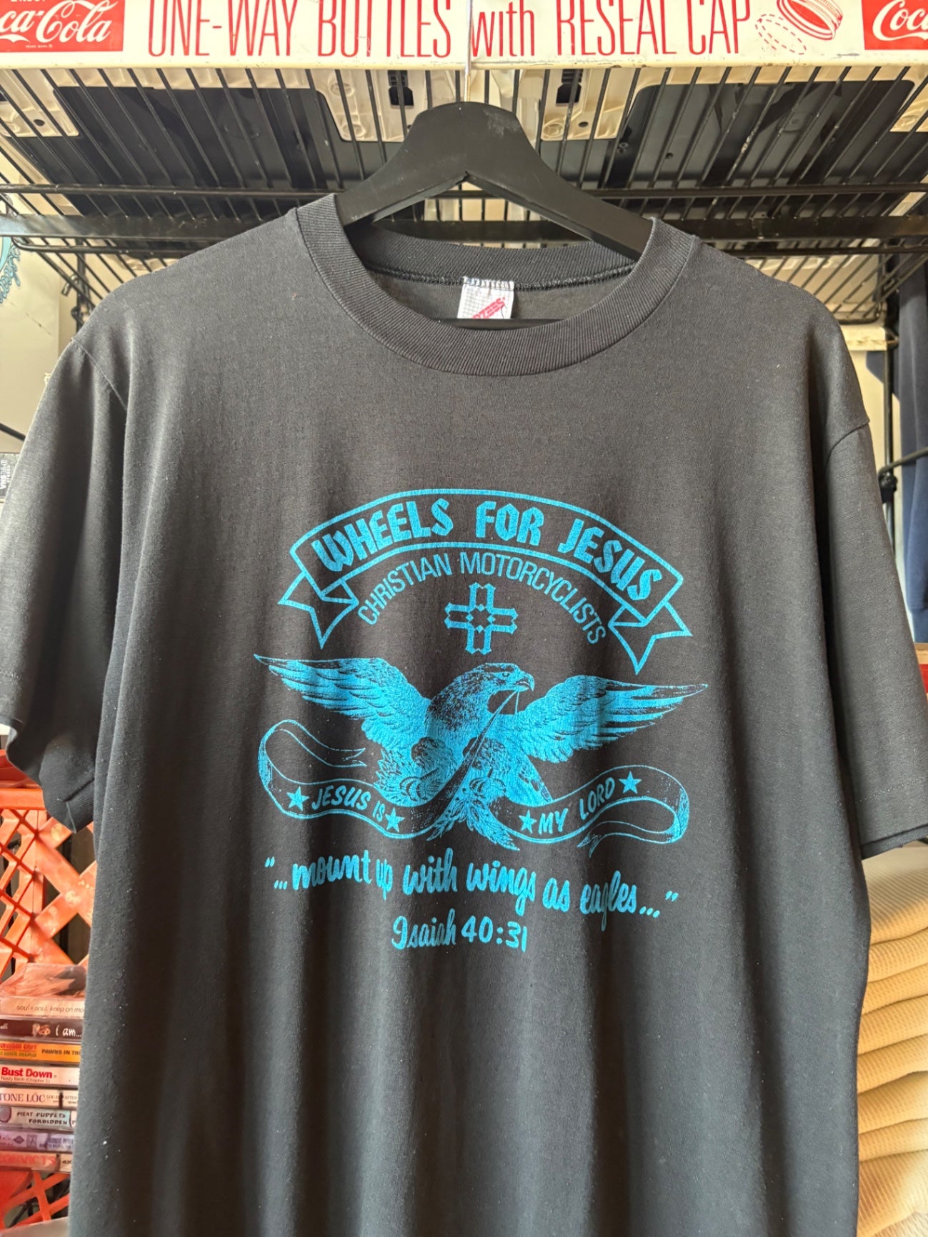 Wheels for Jesus Bilker Tee