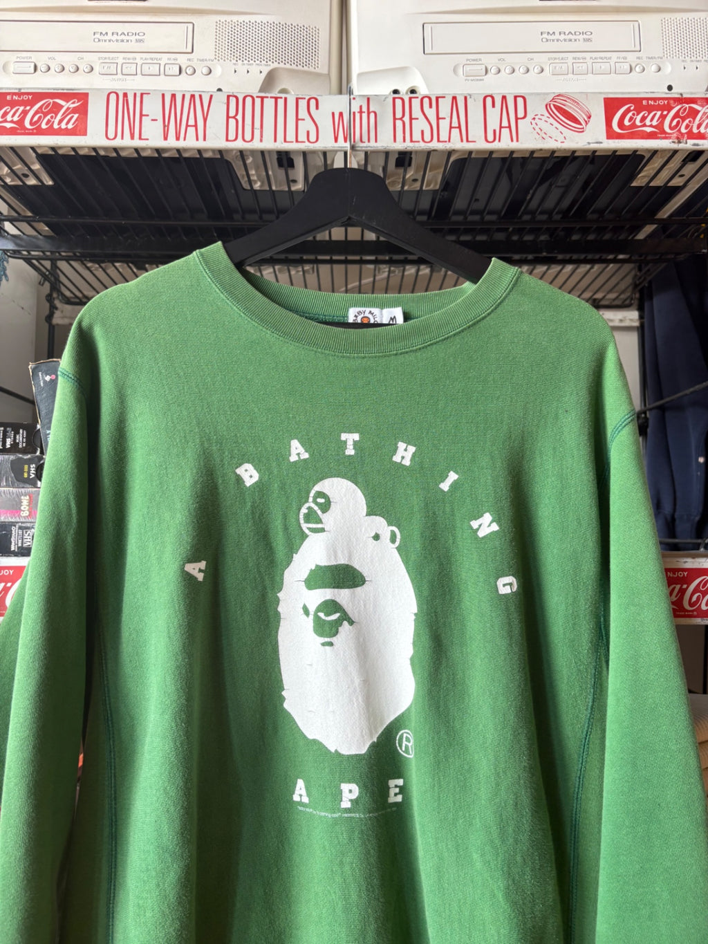 Green Bape Crewneck M