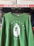 Green Bape Crewneck M