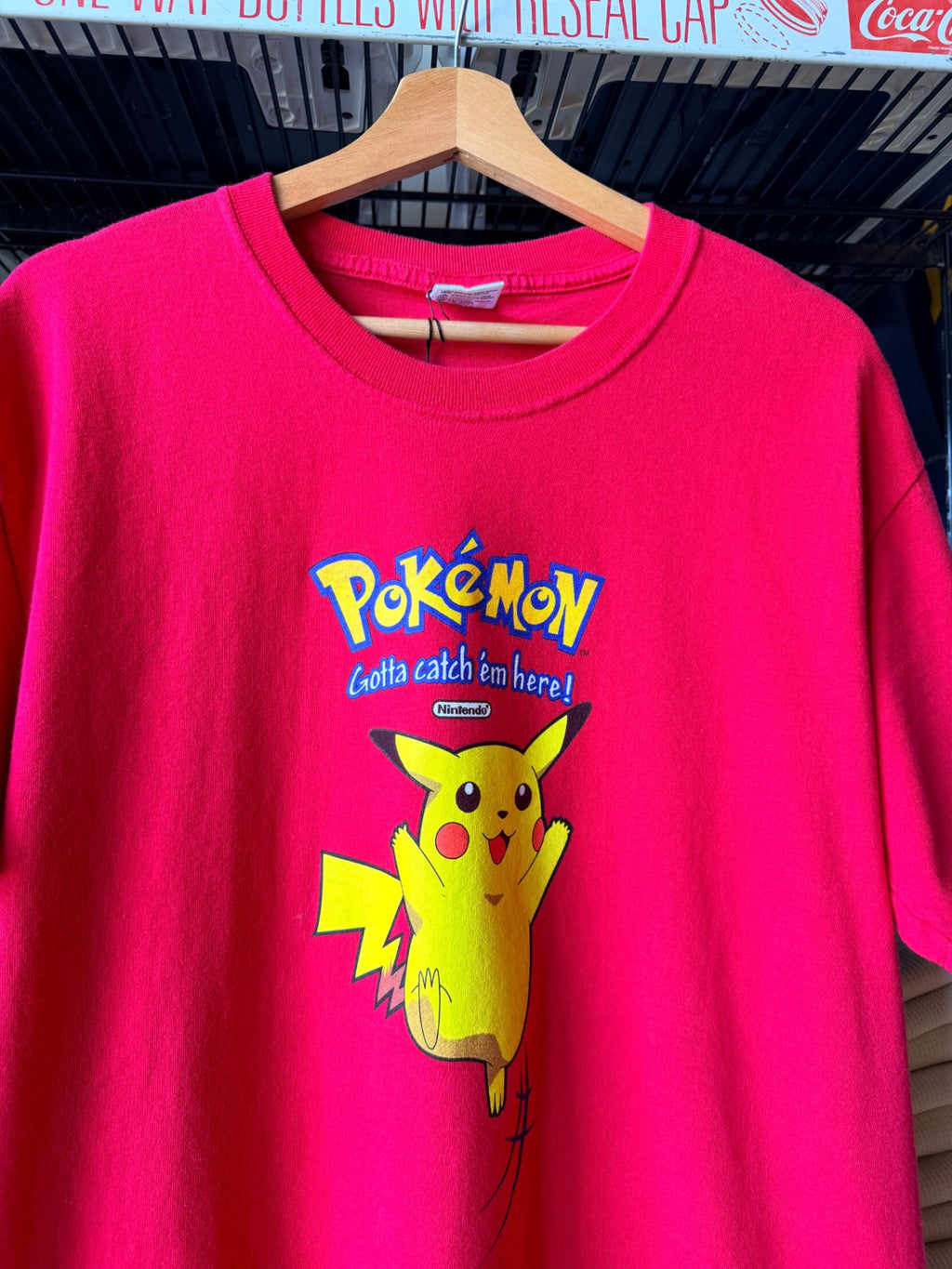 Pikachu Red tee