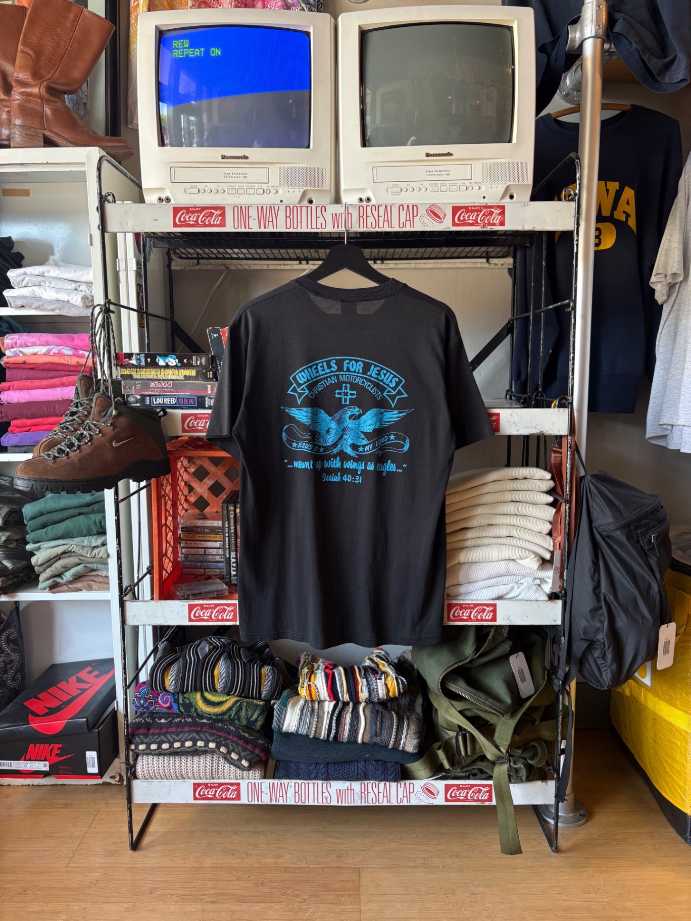 Wheels for Jesus Bilker Tee