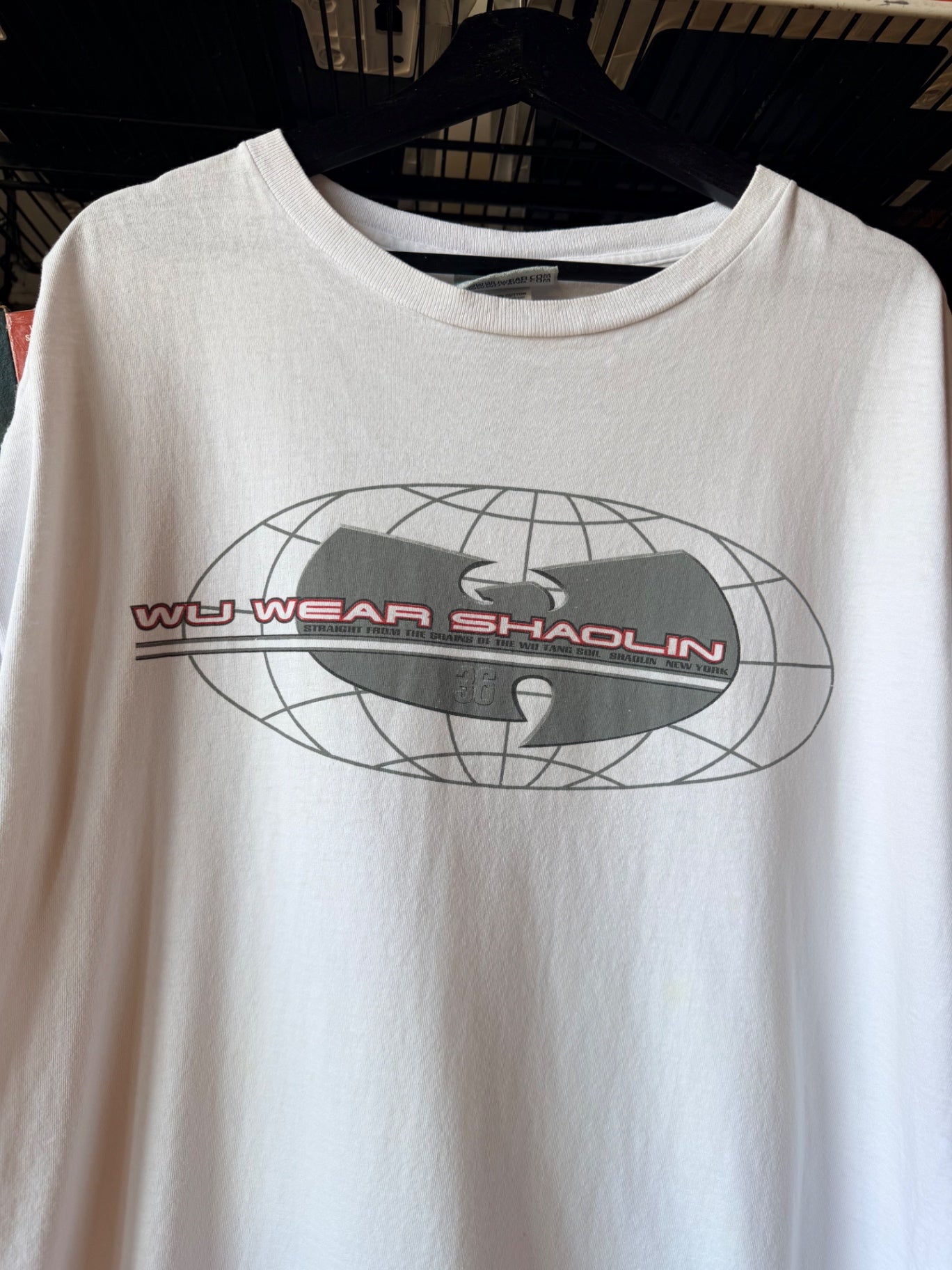 XL White Wu Wear Shaolin