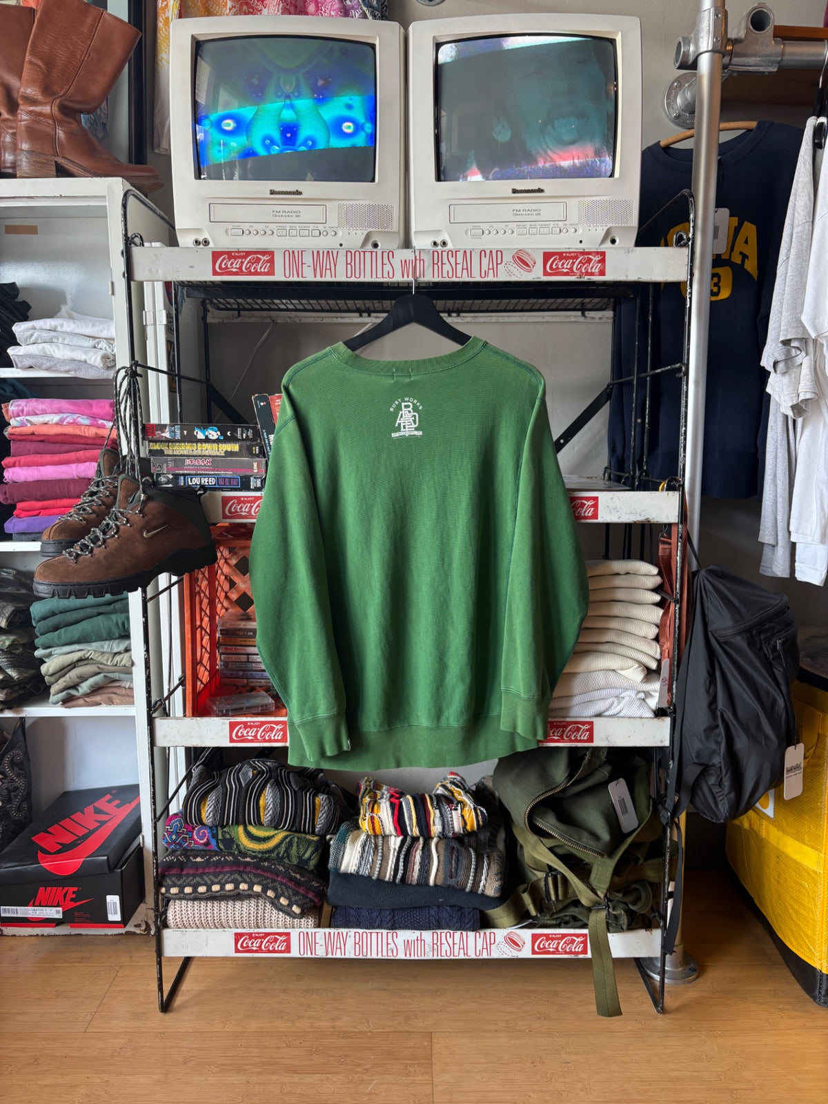 Green Bape Crewneck M