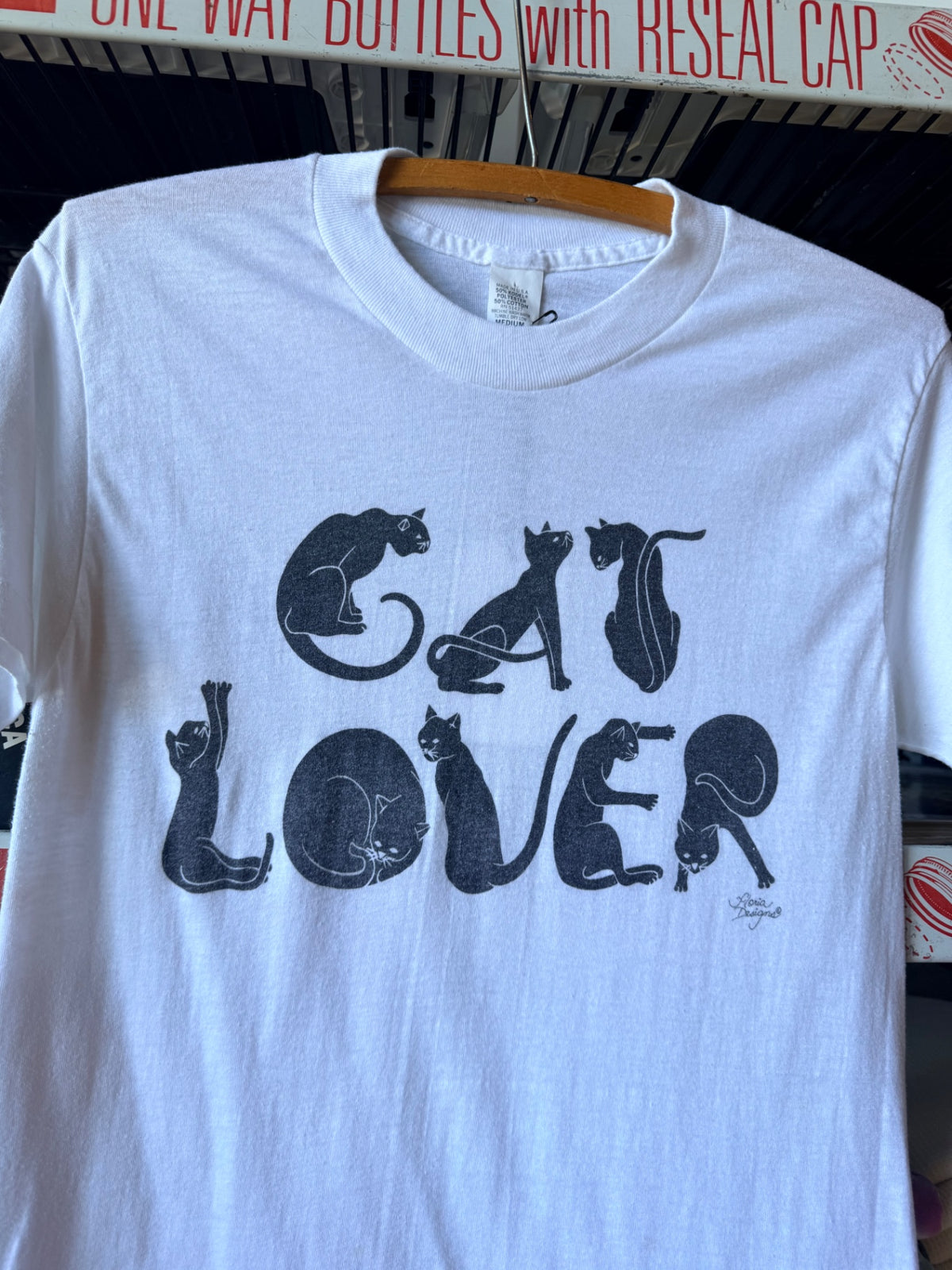 White Cat Lover Tee