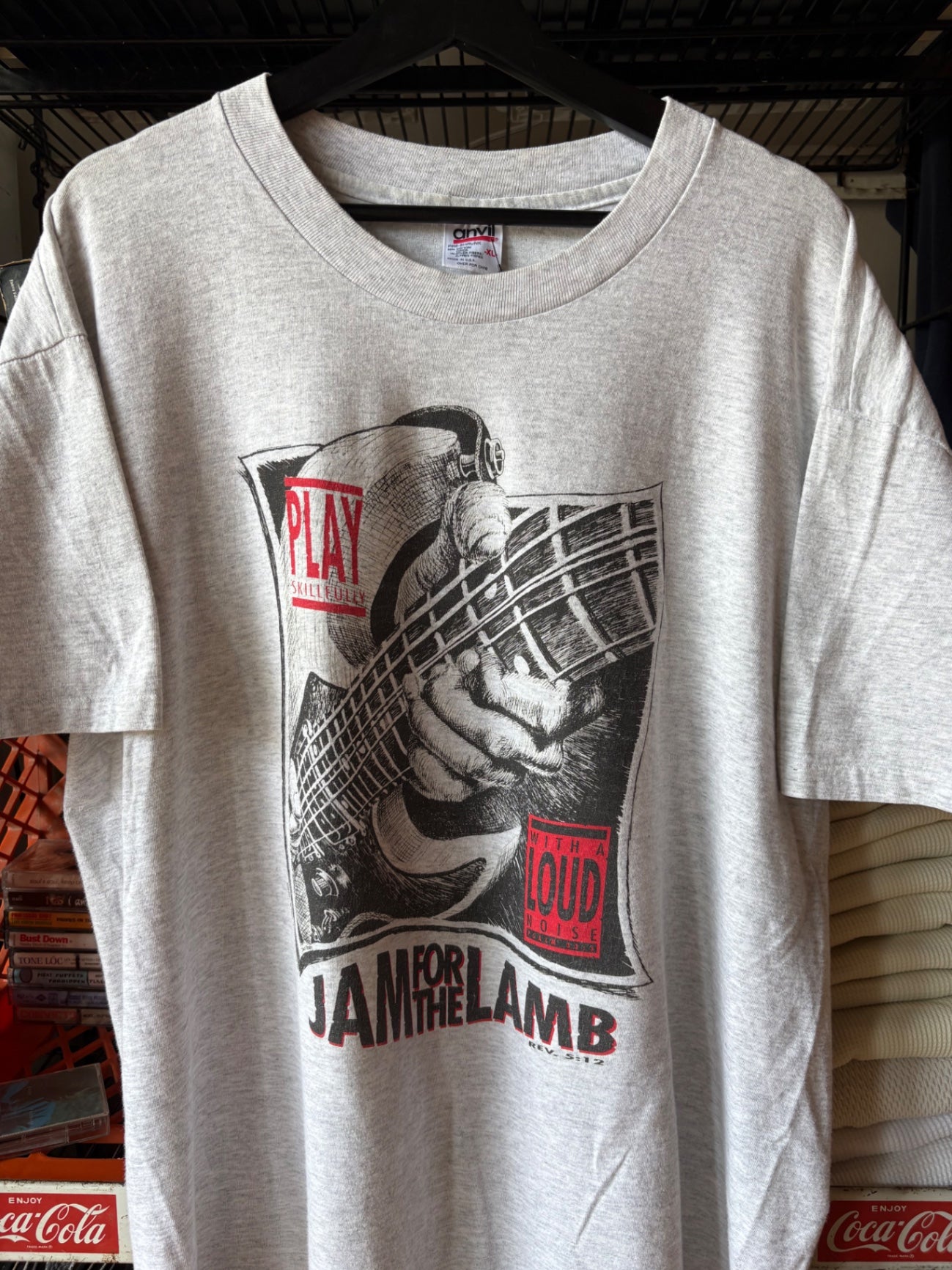 Play for Lamb Jesus Tee XL