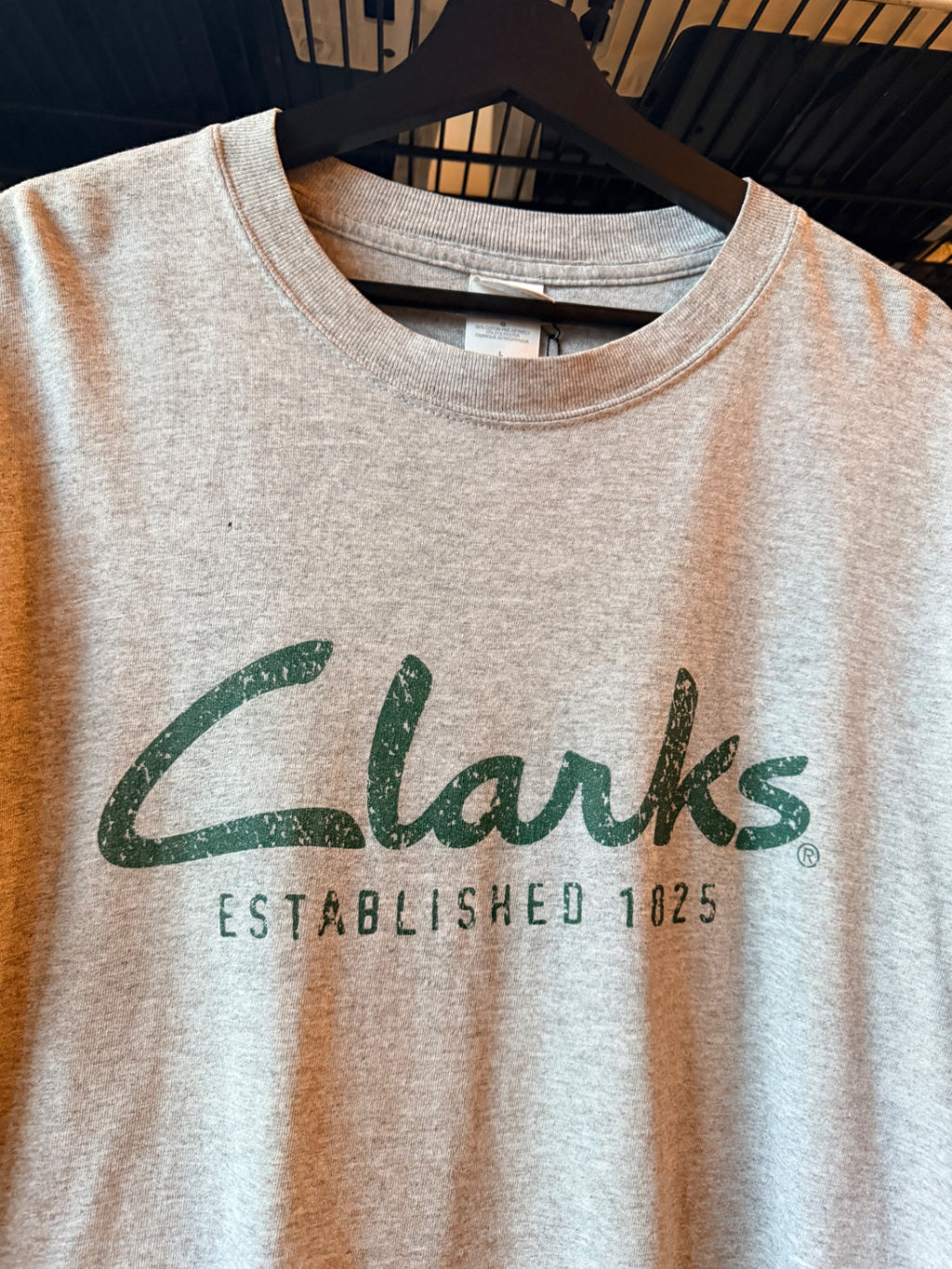 Gray Clarks Promo
