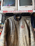 Faded Harley Leather Jacket