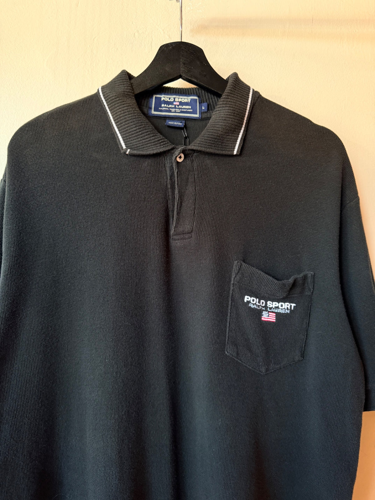 Black Polo Sport Polo XL