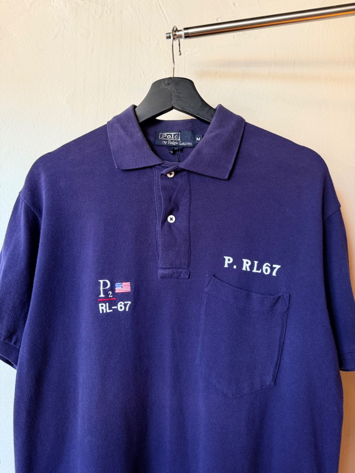 Navy Polo Size M