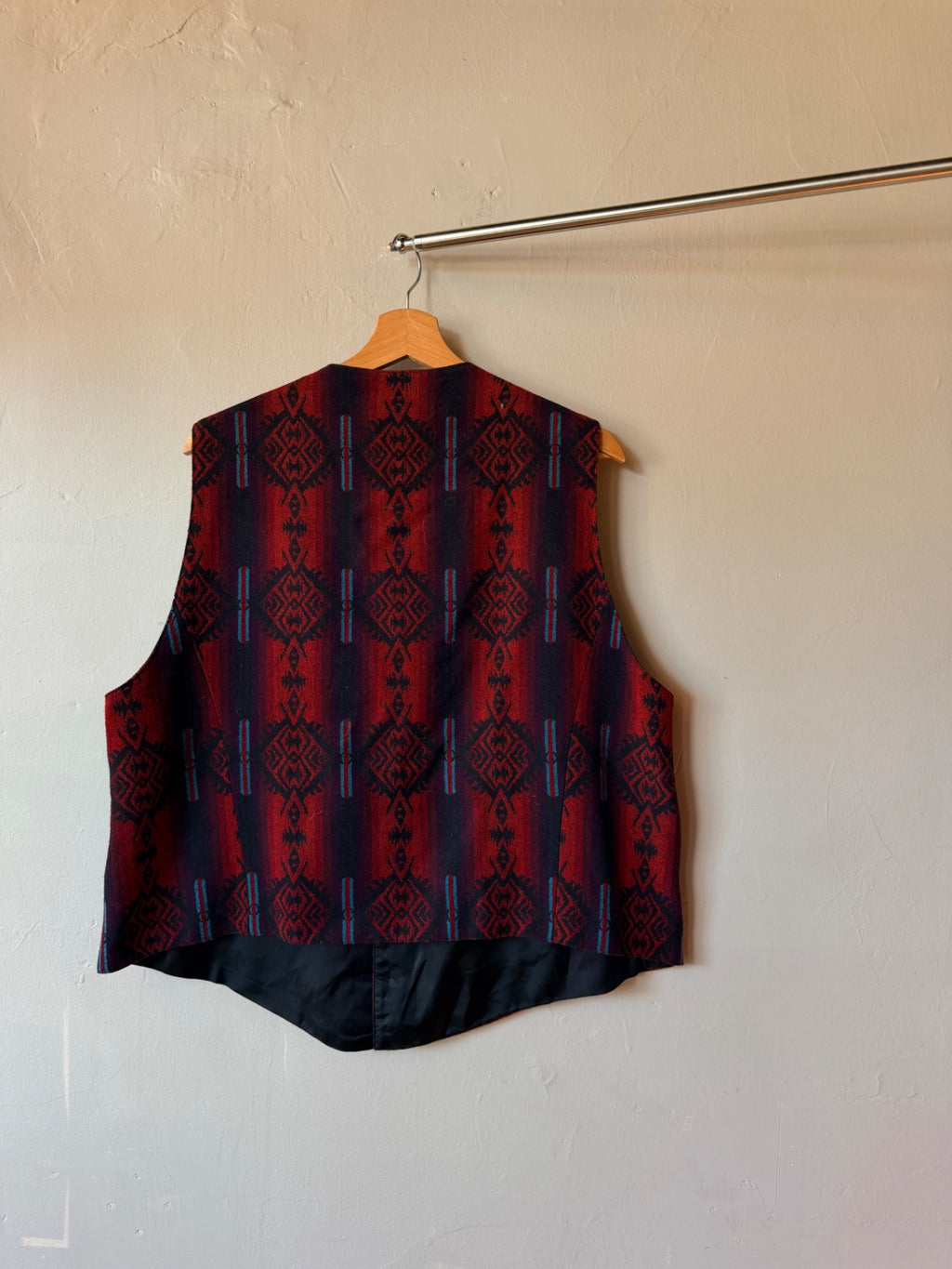 Aztec Pendleton Vest Size XL