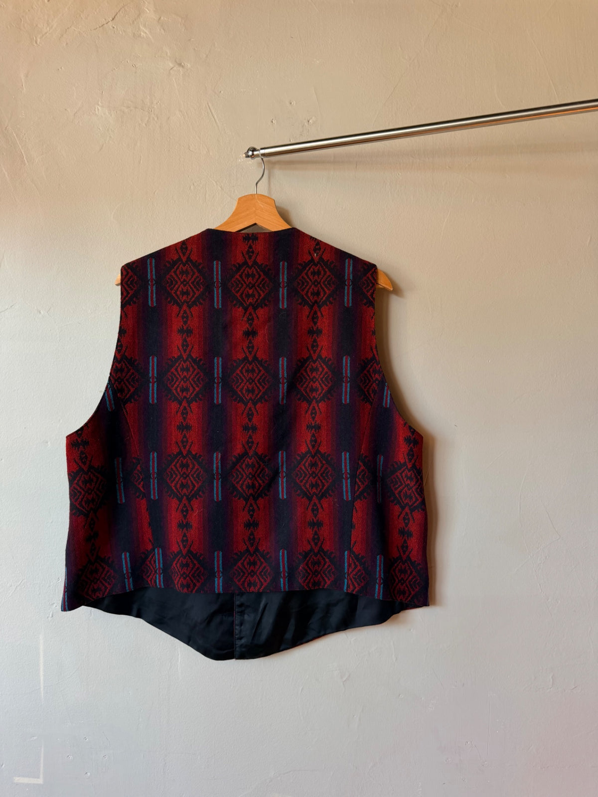 Aztec Pendleton Vest Size XL