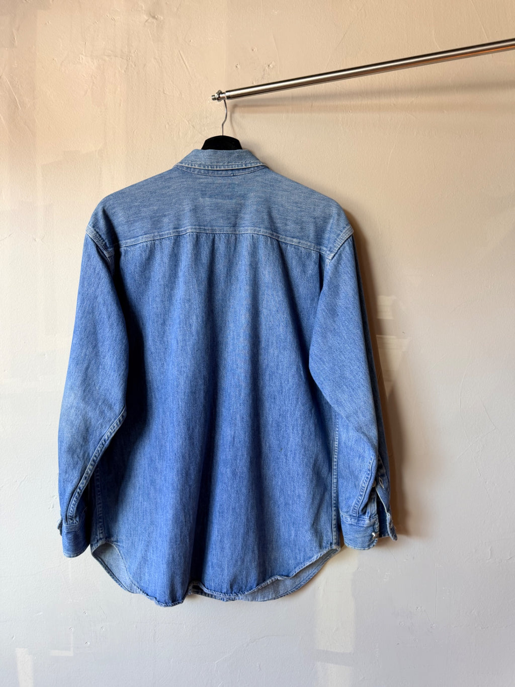Polo Country Denim Chore Style Button Down M