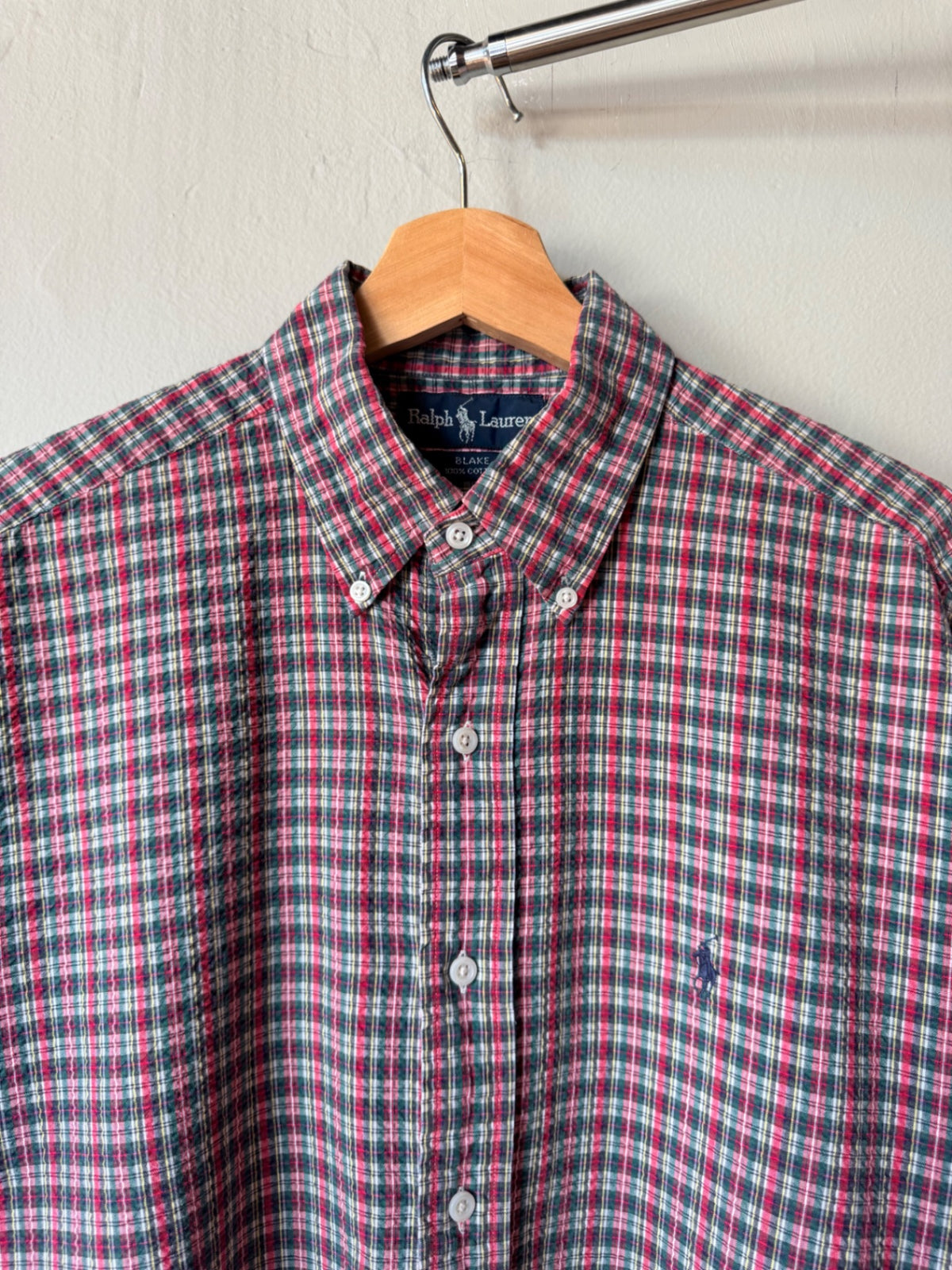 Polo Ralph Lauren Short Sleeve Button Up L