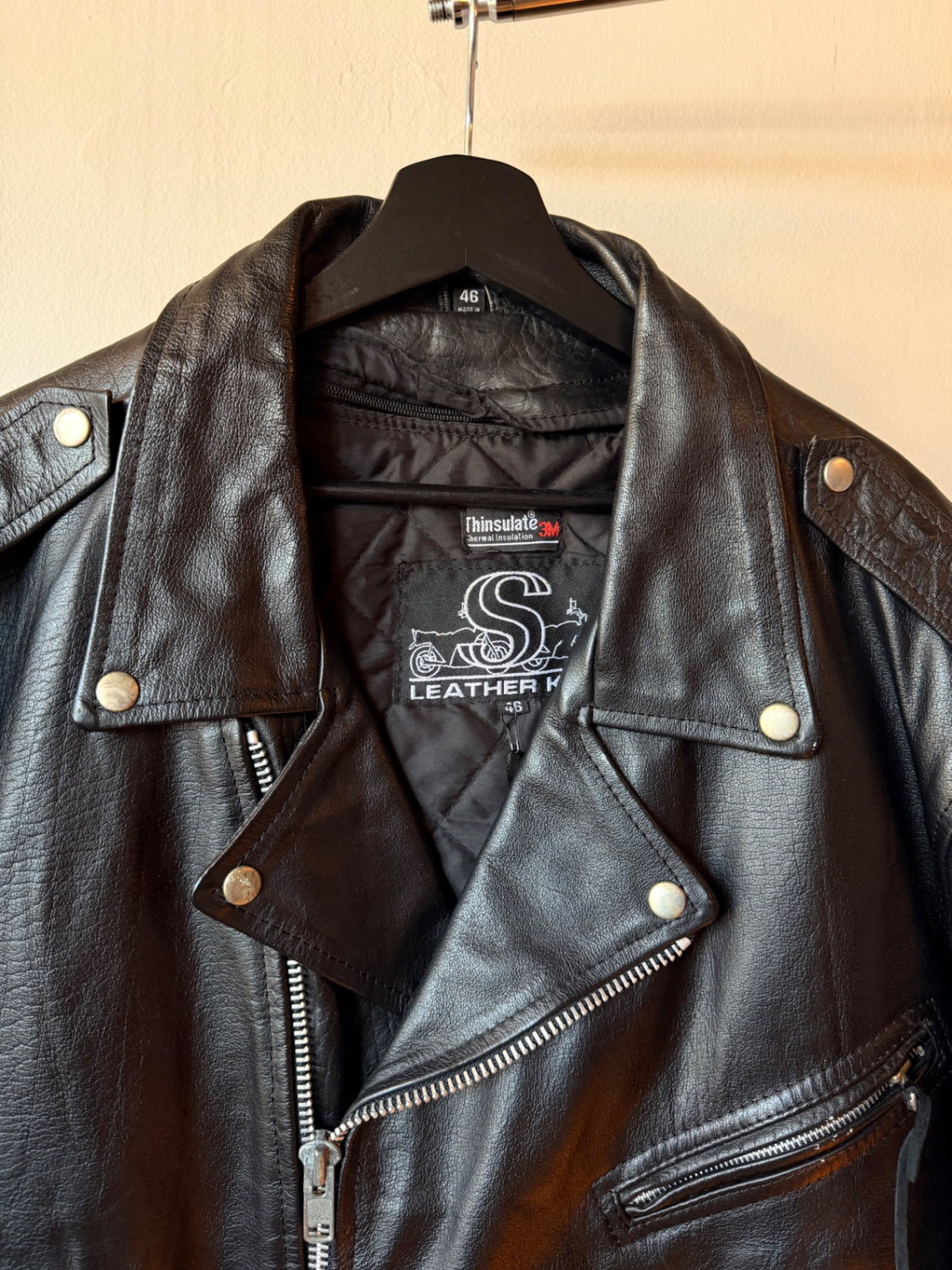 Leather King Biker Jacket