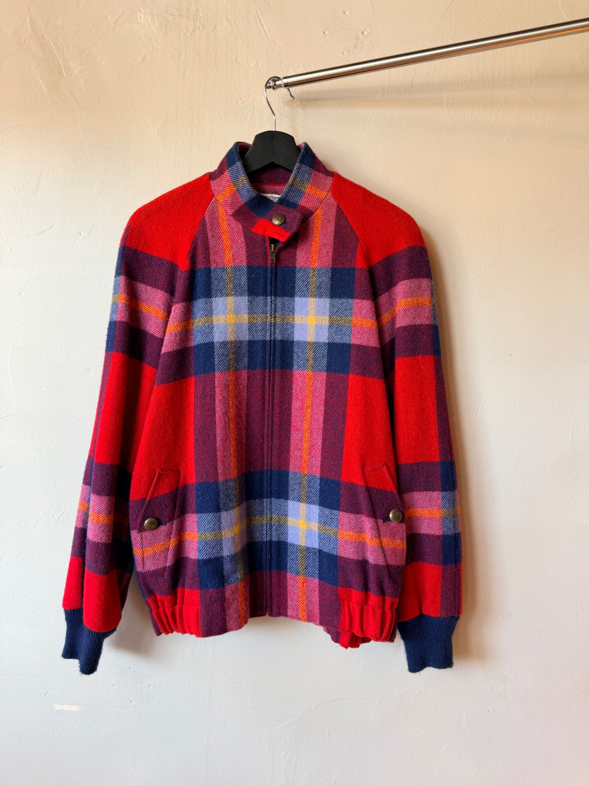Plaid Pendleton Jacket Size L