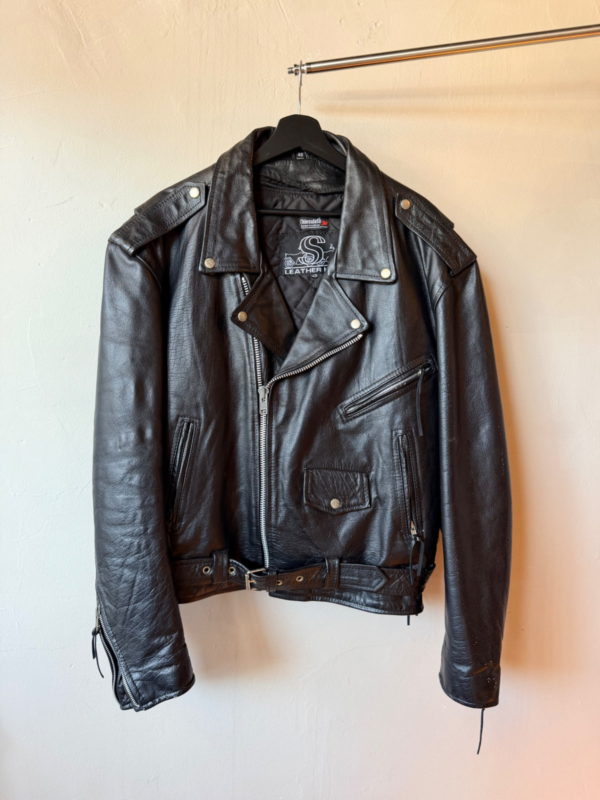 Leather King Biker Jacket
