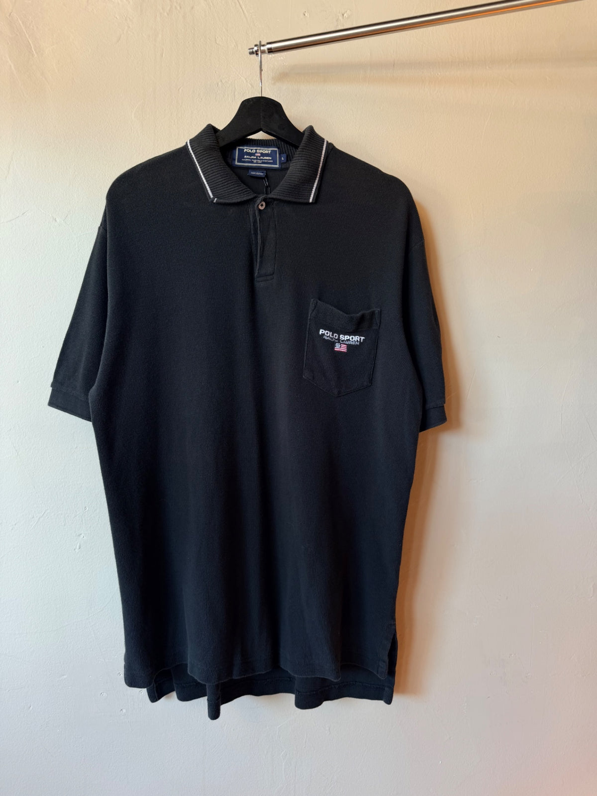 Black Polo Sport Polo XL