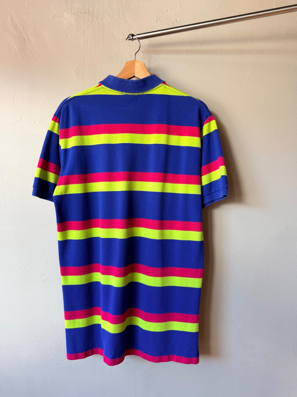 Polo Ralph Lauren Stripe Neon Size M