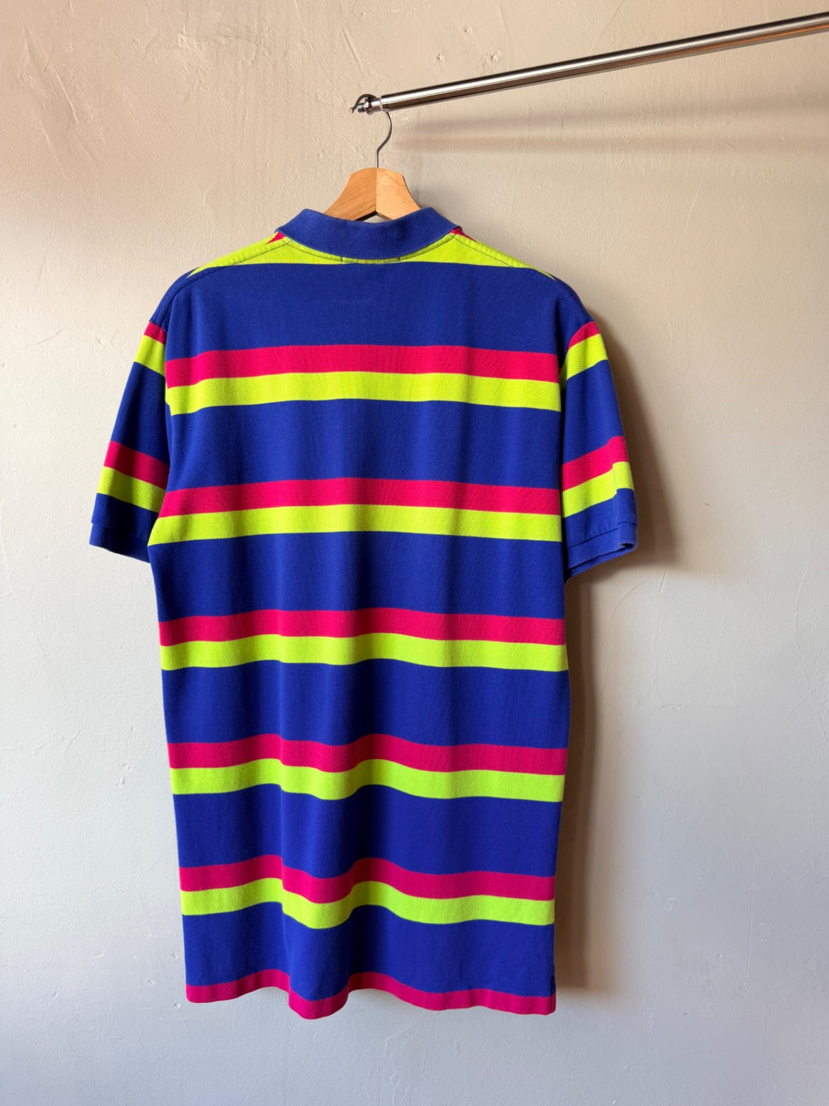 Polo Ralph Lauren Stripe Neon Size M