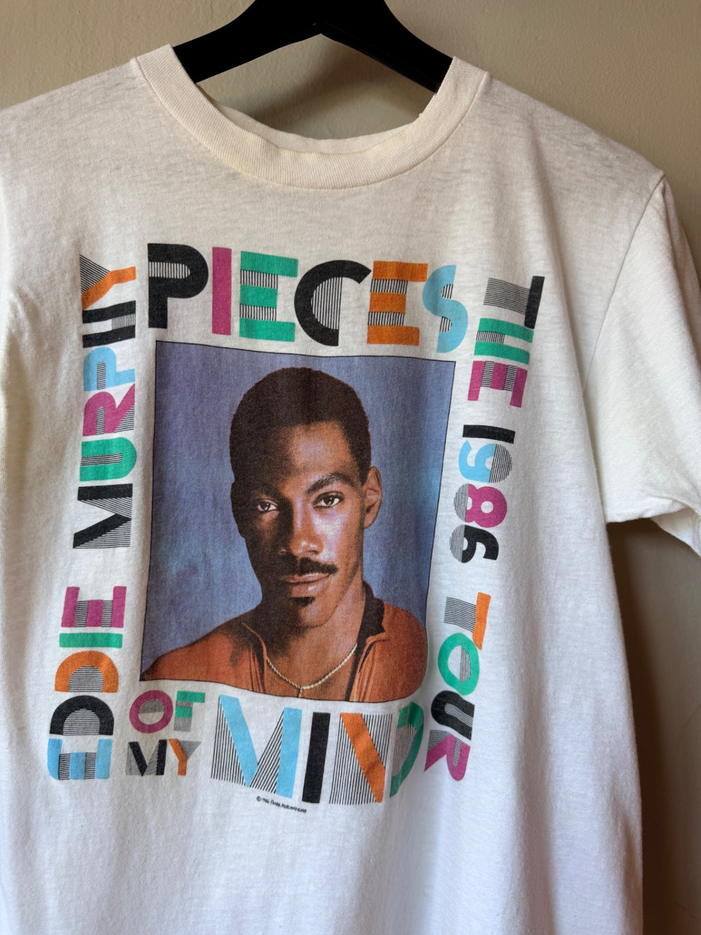 Eddie Murphy Pieces of My Mind Tour 1986 T shirt
