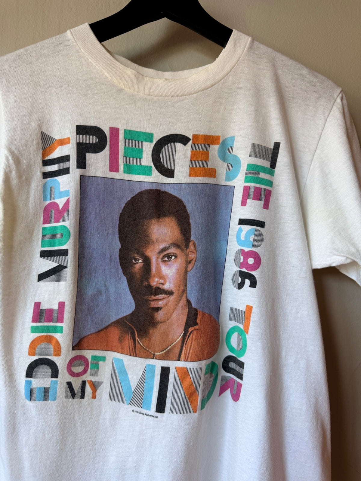 Eddie Murphy Pieces of My Mind Tour 1986 T shirt