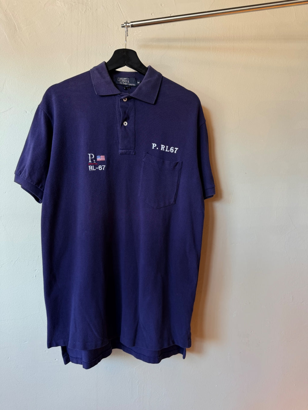 Navy Polo Size M